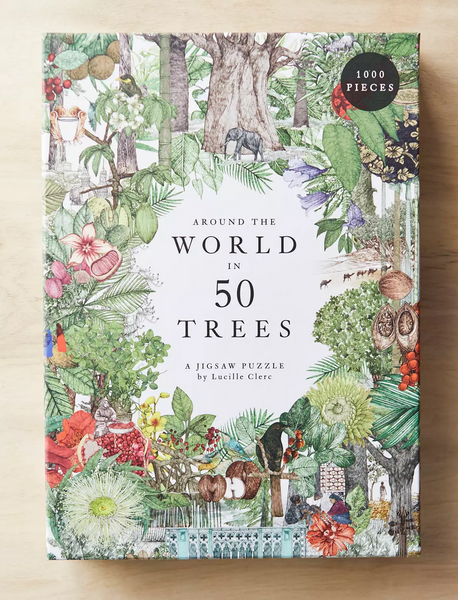 Around the World in 50 Trees 1000 Piece  Puzzle