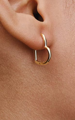 Asymmetrical Heart Hoop