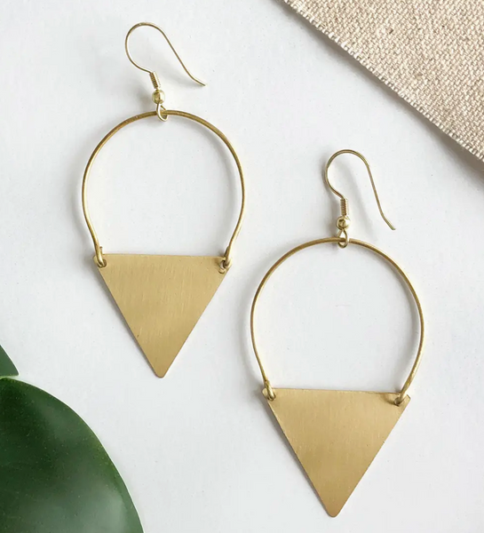 Triangle Drop Dangle Earrings