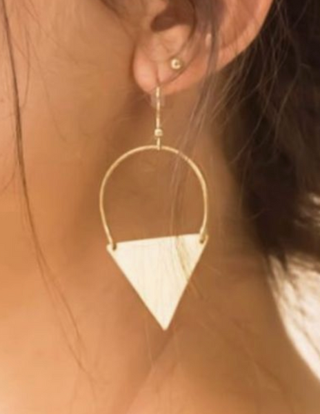 Triangle Drop Dangle Earrings