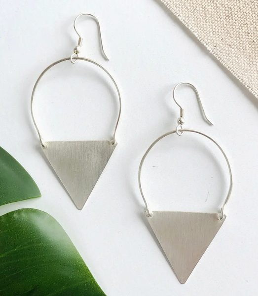 Triangle Drop Dangle Earrings