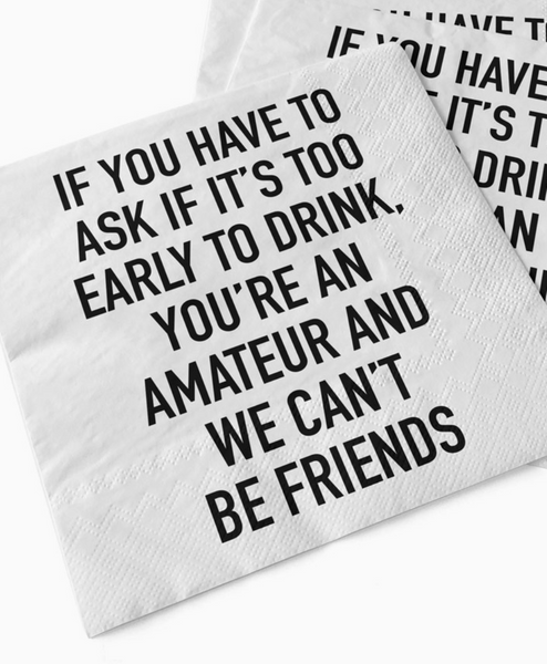 Funny Beverage Napkins From Canada