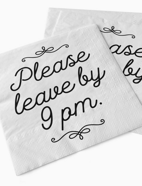 Funny Beverage Napkins From Canada