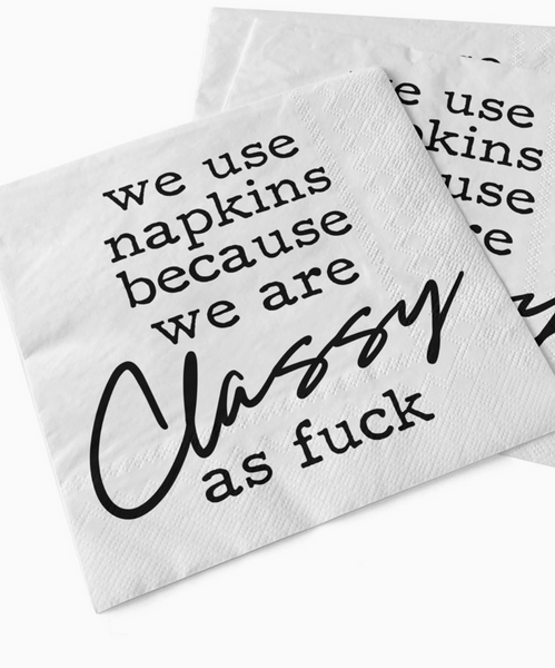 Funny Beverage Napkins From Canada