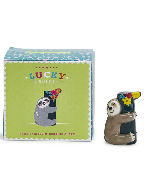 Happy Lucky Charm - Hand-Painted Ceramic