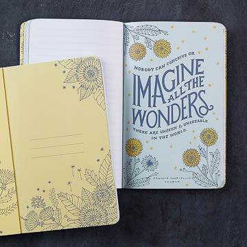 Expect the most wonderful things journals