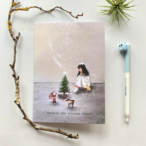 (NEW) Merry And Bright Holiday Cheer Greeting Card