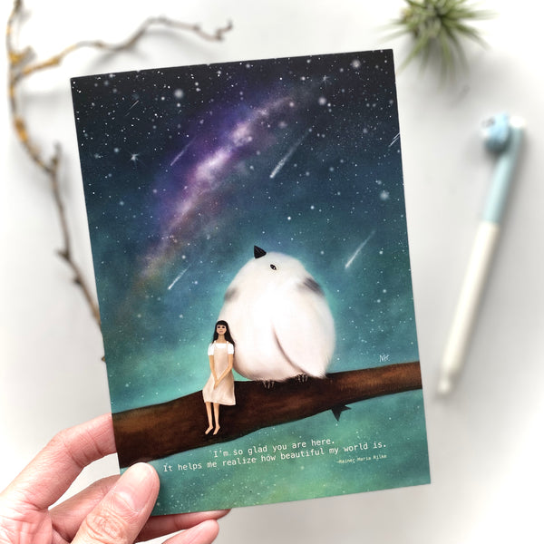 (NEW) Under The MilkyWay Greeting Card