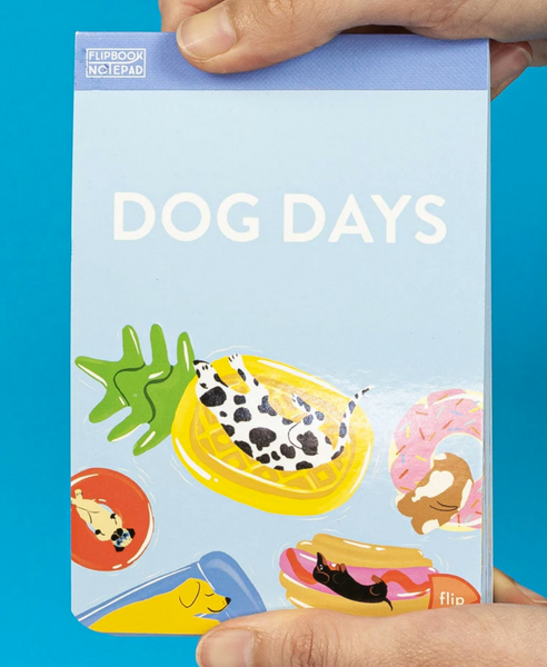 Flipbook Notepad: Dog Days