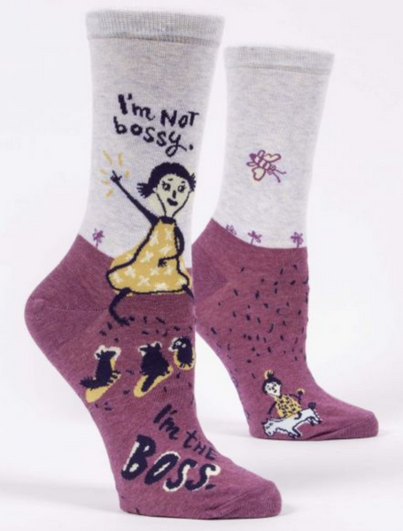 Funny Women's Crew Socks