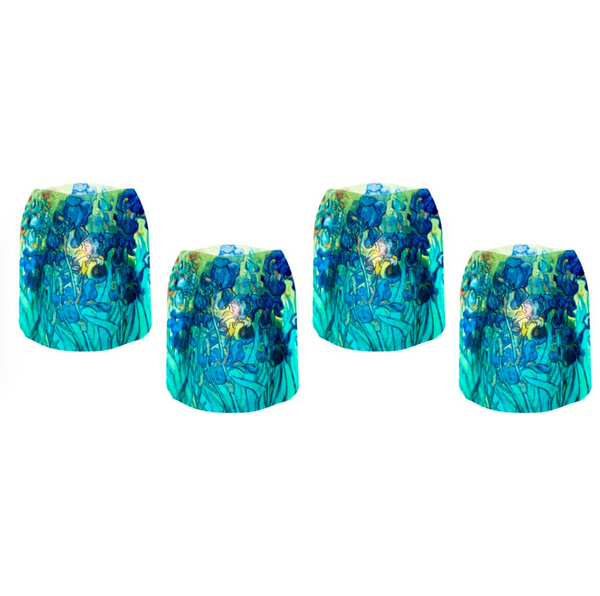 Vincent Van Gogh Irises : Luminary Lantern / Candle Holder