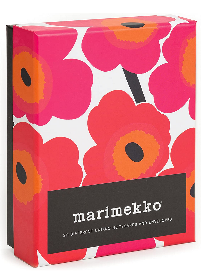 Marimekko Notes: 20 Different Unikko Notecards and Envelopes : Box Notes