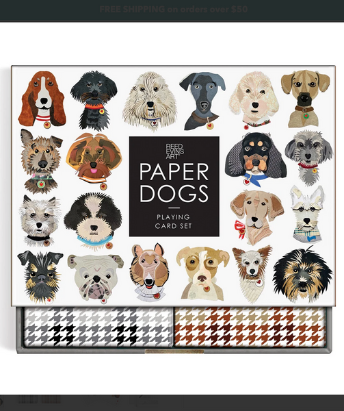 Paper Dogs:  Playing Card Set