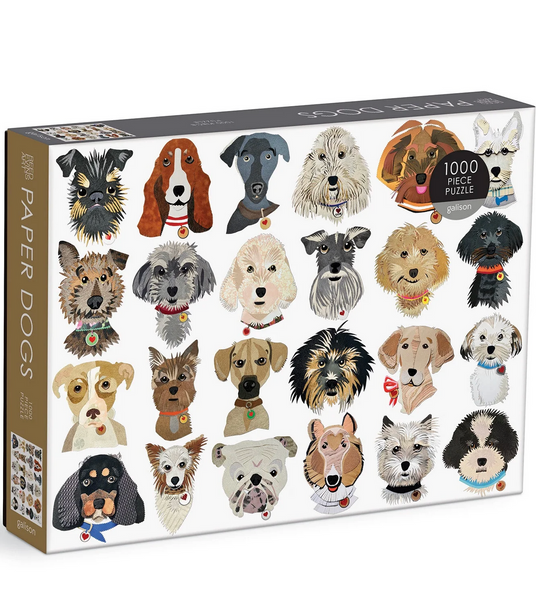 Paper Dogs : 1000-Piece Puzzle