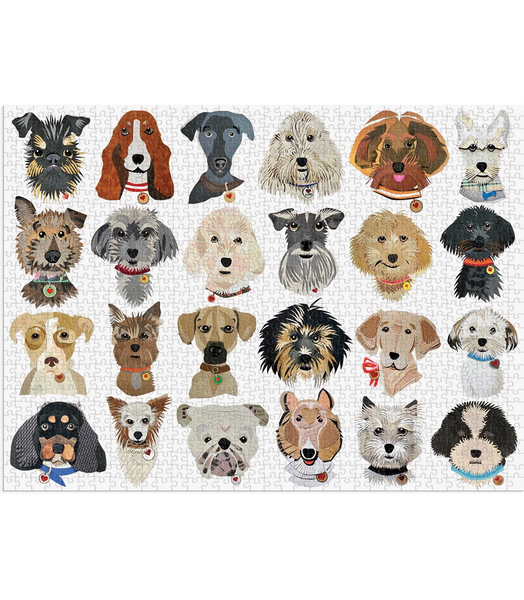 Paper Dogs : 1000-Piece Puzzle