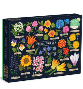 Edible Flowers: 1000-Piece Puzzle