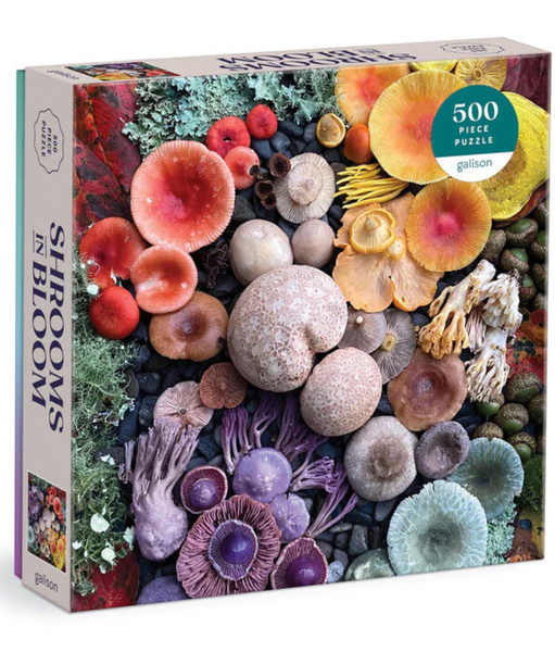 Shrooms in Bloom :500-Piece Jigsaw Puzzle