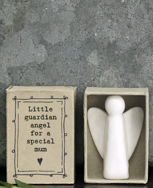 Guardian Angel Keepsake Porcelain in Match Box