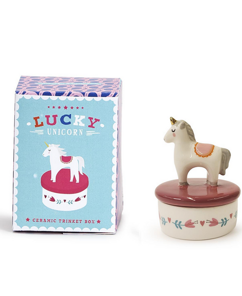 Cute Animal Trinket Porcelain Jewelry With Gift Box
