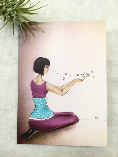 May Love Heal You: Greeting Card