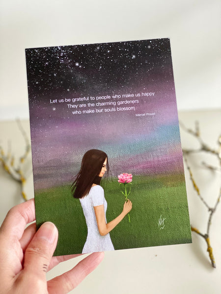 Beyond Grateful Greeting Card (large)