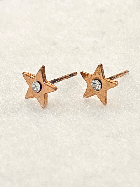 Sparkle Star Stud Earrings