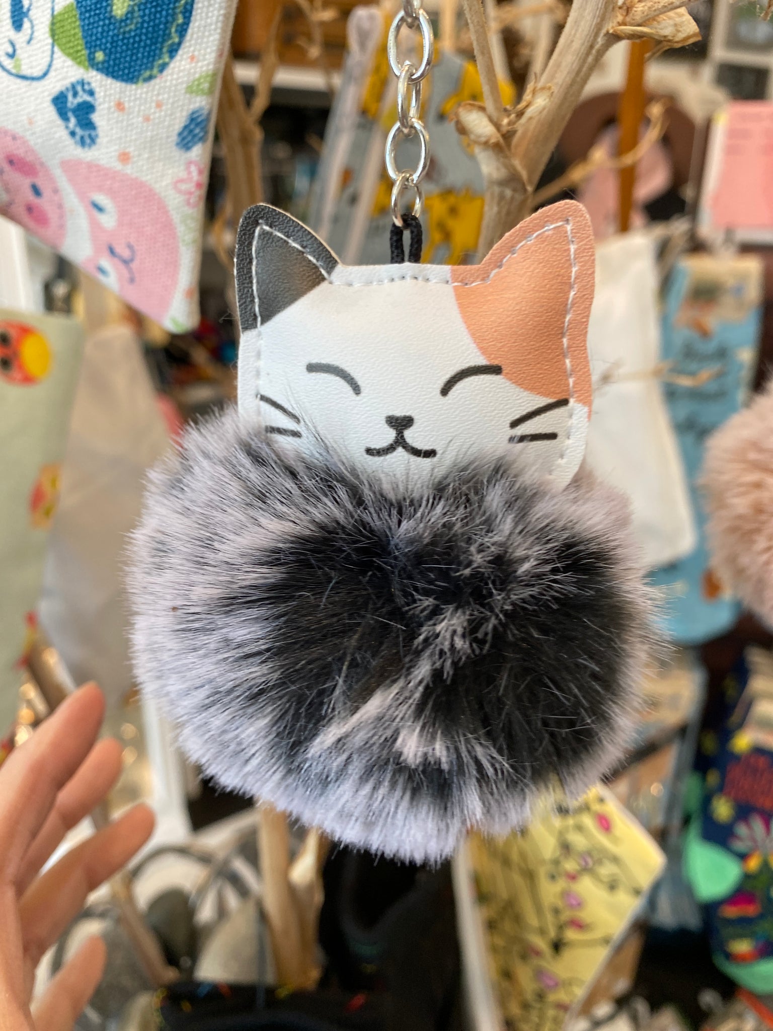 Cute Cat Super Soft Keychain