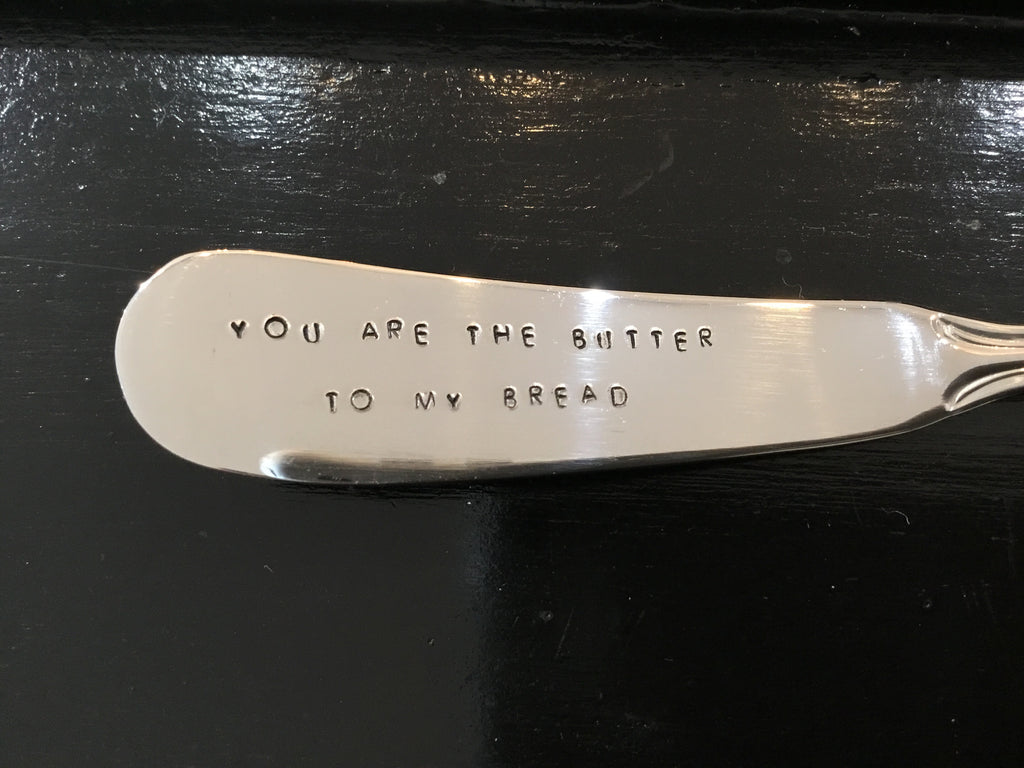 You Are The Butter To My Bread Funny Butter Knife, Engraved Stainless Steel  Peanut Butter Spreader Cream Cheese Knives, Novelty Anniversary Christmas