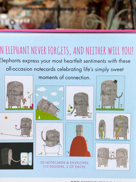 An Elephant Never Forgets: Box Notes