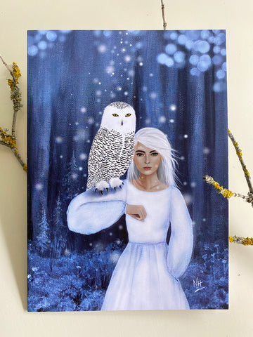 Magic Owl: Greeting Card