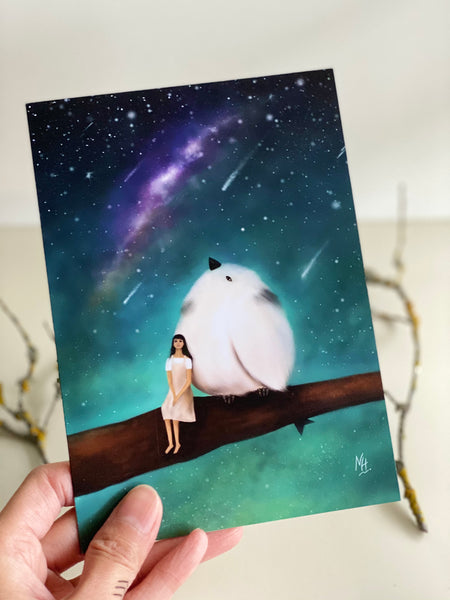 Under The MilkyWay: Greeting Card