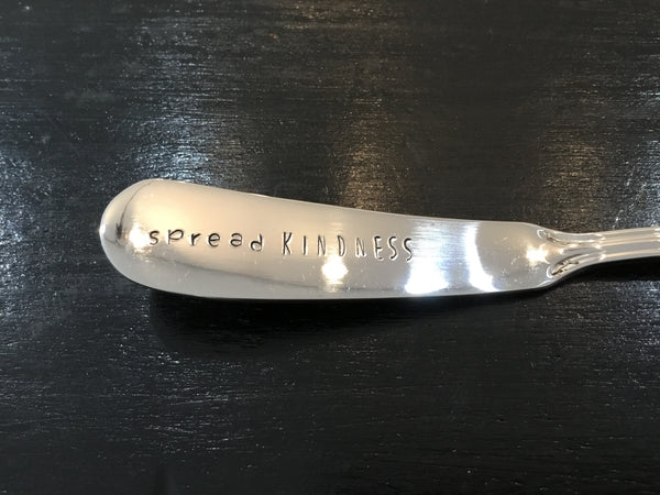 Hand Stamped Butter/ Cheese Spreaders
