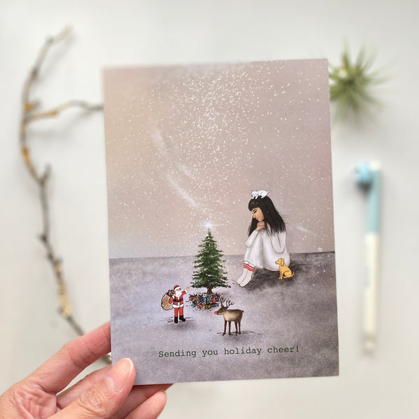 Merry And Bright: Greeting Card
